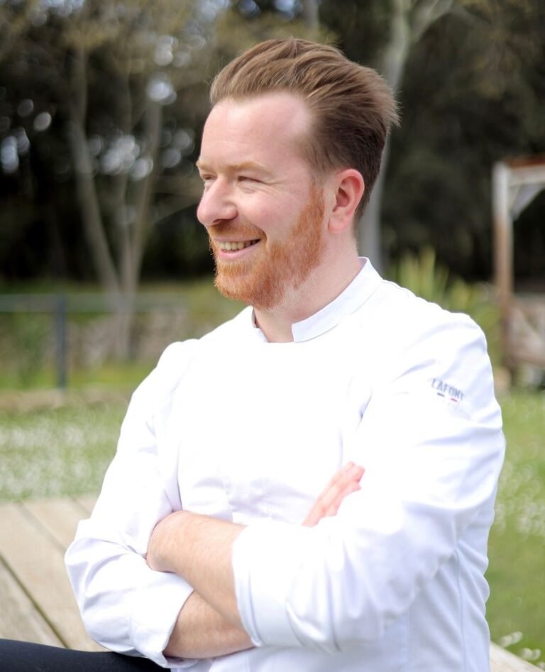 Portrait du chef à domicile Lionel Wrazen