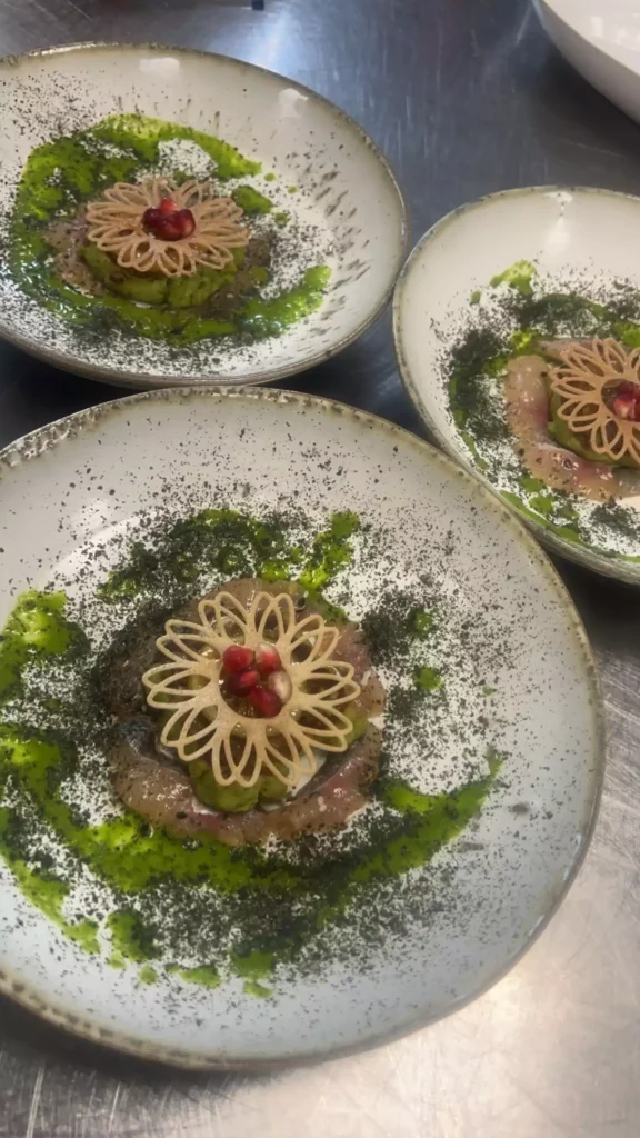 création originale de la cheffe privée fatimata amadou