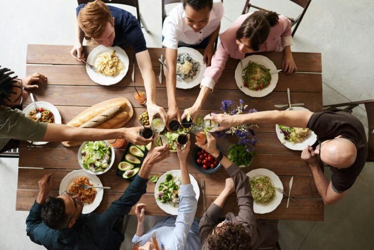 repas privé à table