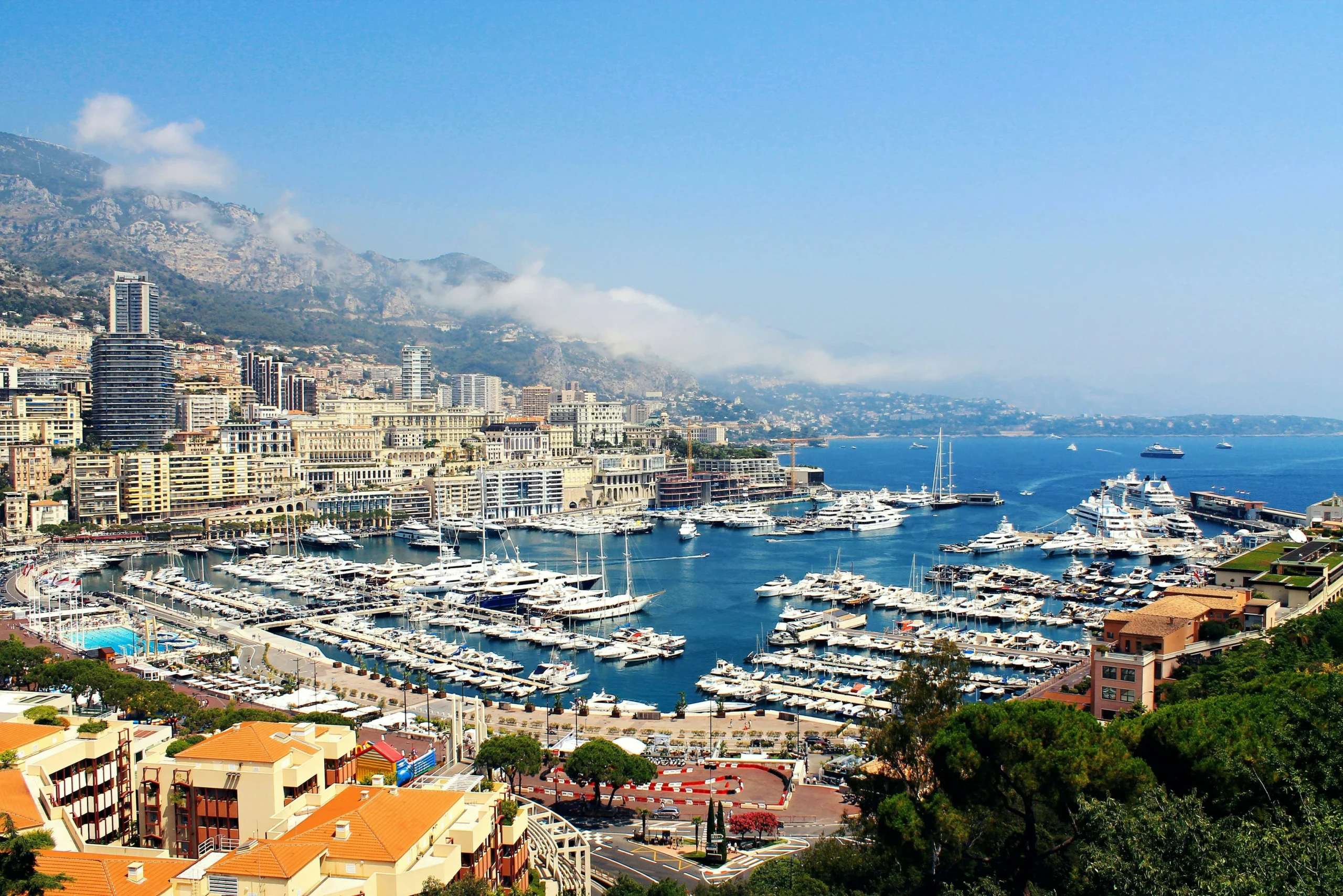 The port of Monaco