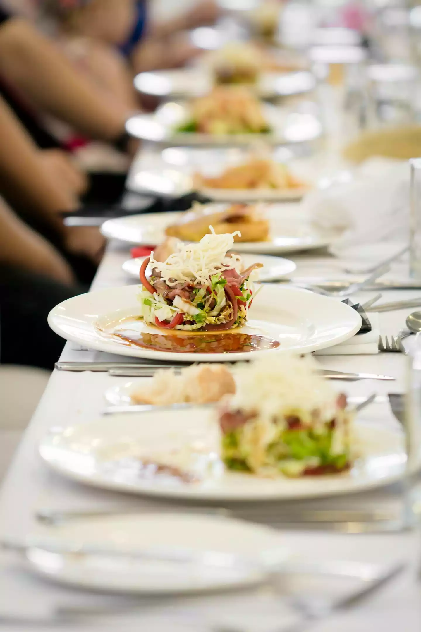 Chef privé pour un repas d'affaires