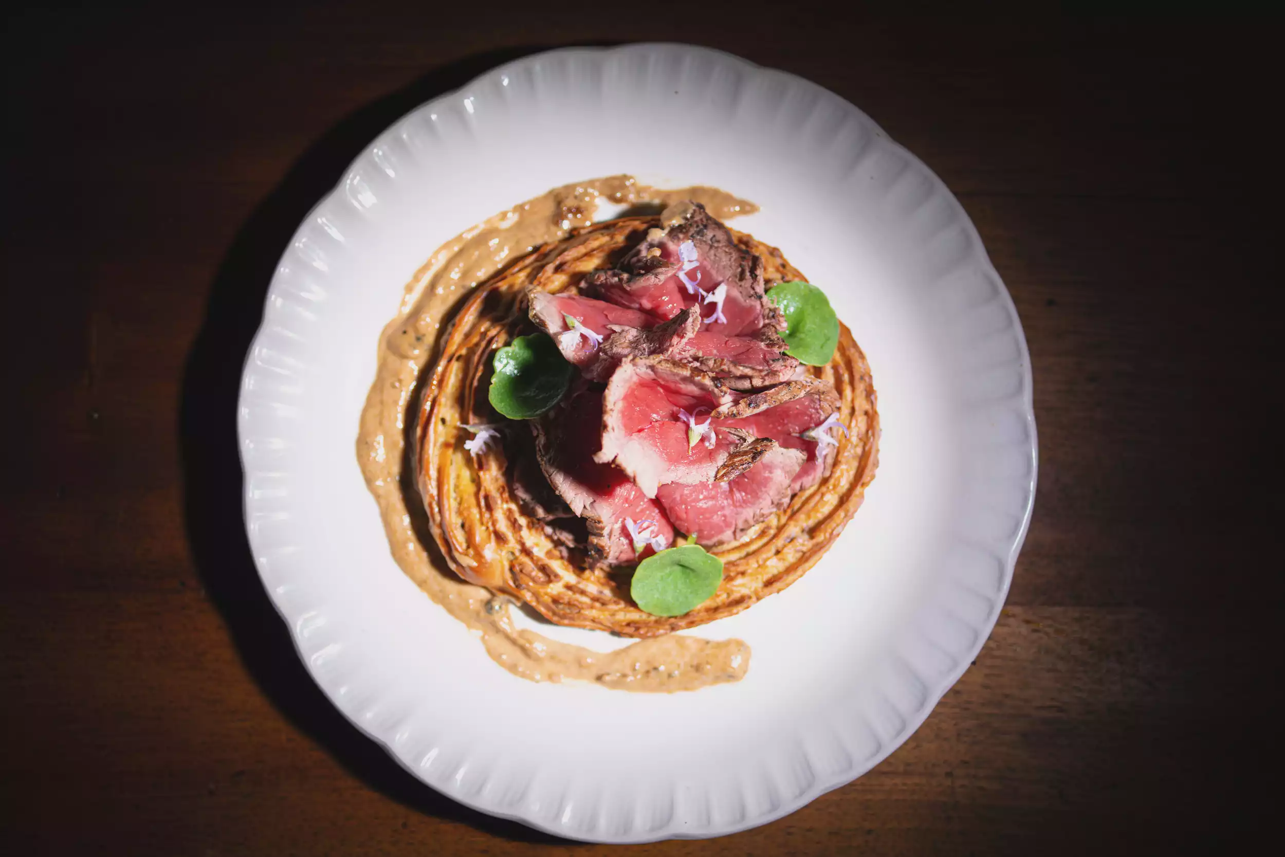 Tarte feuilletée au bœuf, création de la cheffe Loreena Ghalem