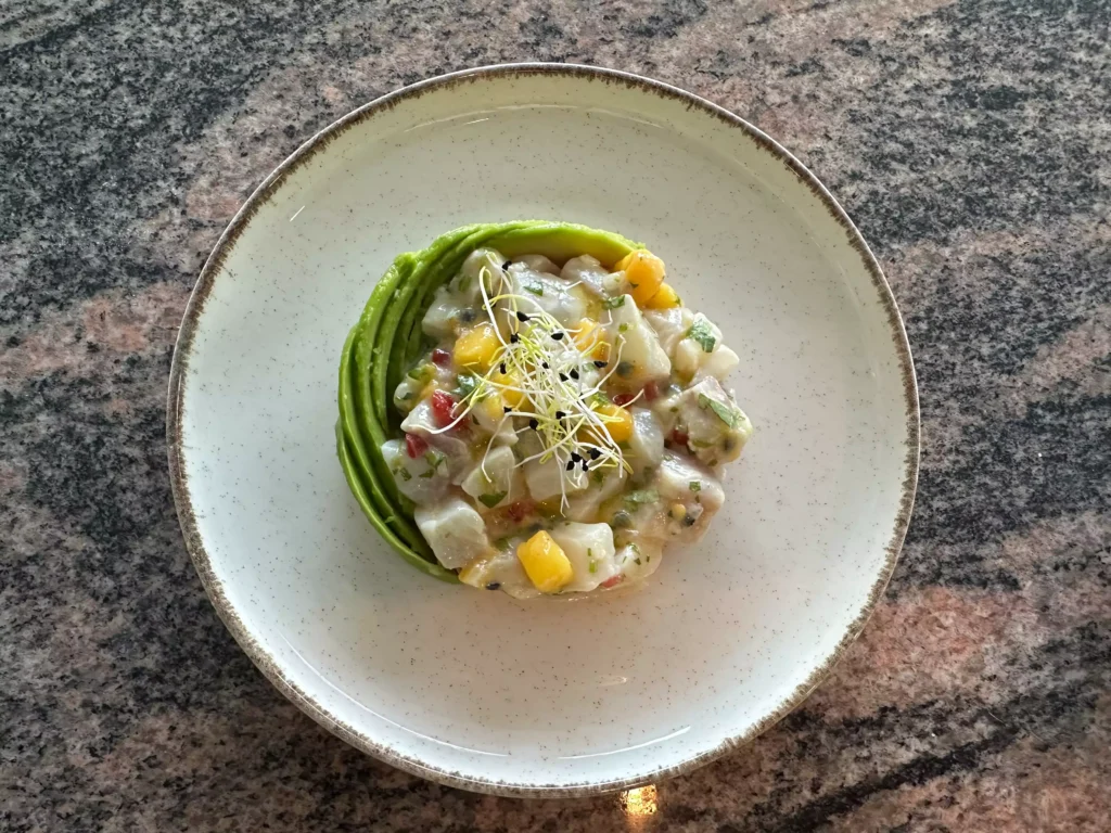 Entrée du chef privé alessio