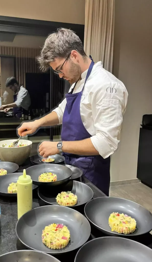 Chef Lucas Magerand