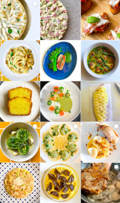 dishes of private chef marc amaury alexandre