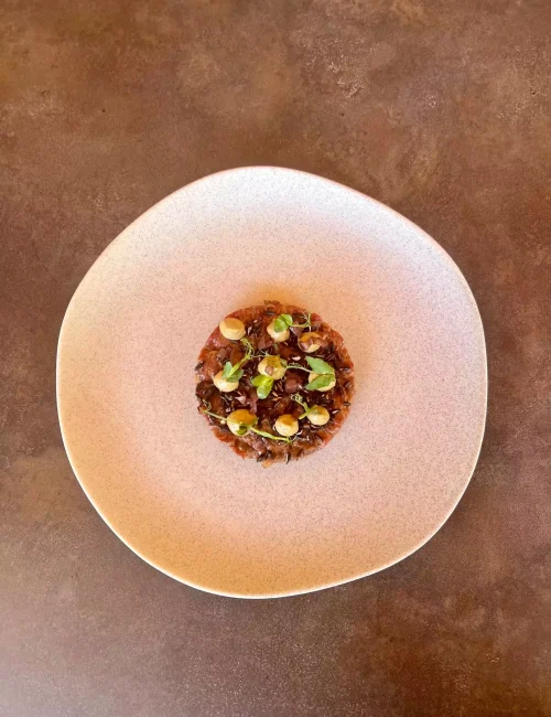 plat confectionné par lionel wrazen