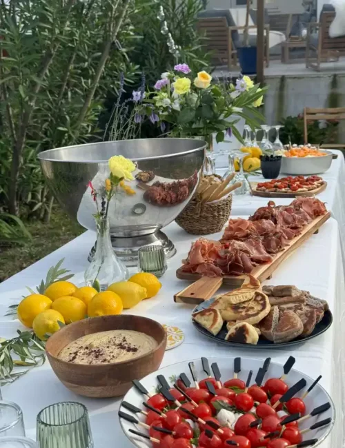 Brunch d'anniversaire fait par manon rose