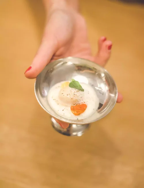 mise en bouche élégante par margot beck