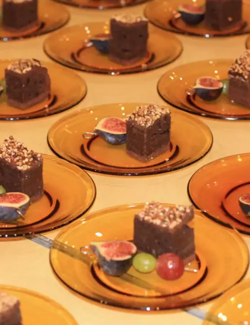 Dessert aux chocolat et figues de marion laumonier