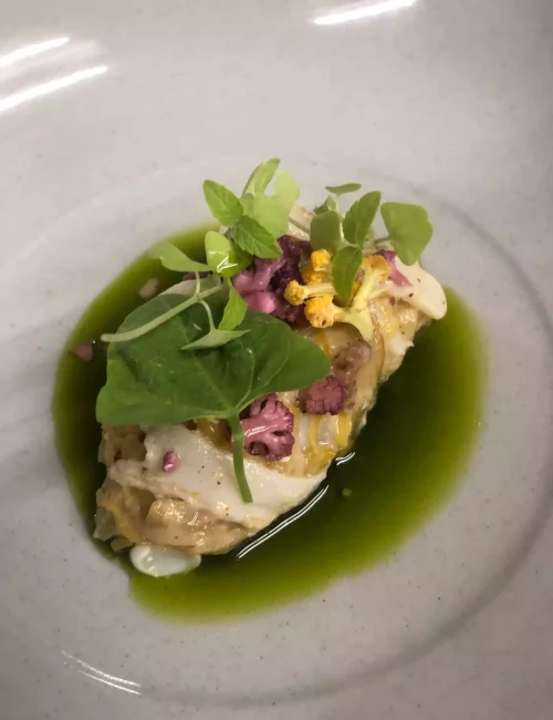 création culinaire du chef privé lionel wrazen