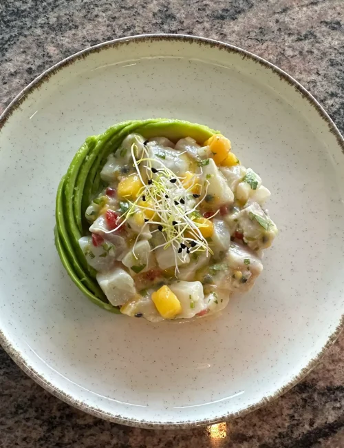 Entrée du chef privé alessio