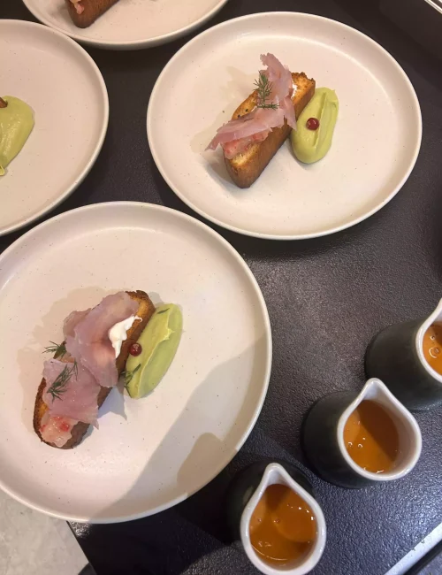 création de la cheffe loreena ghalem