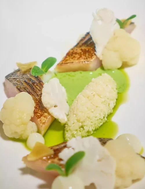 entrée originale du chef camille adam