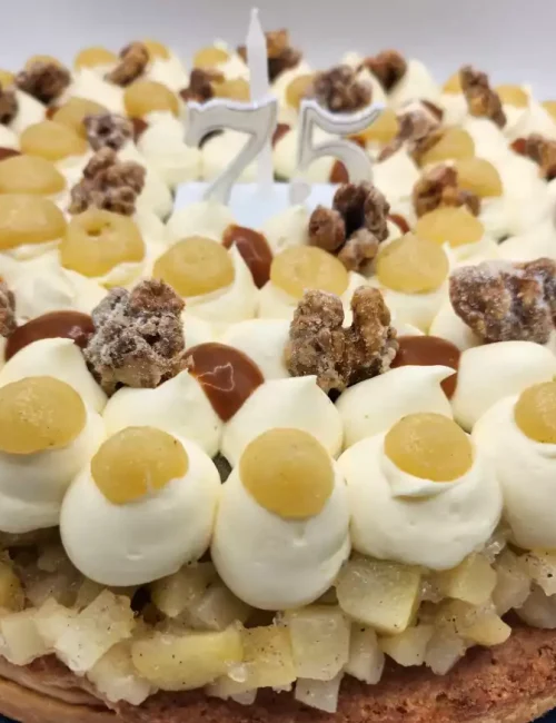 création sucré pour un anniversaire confectionnée par thomas lecouturier