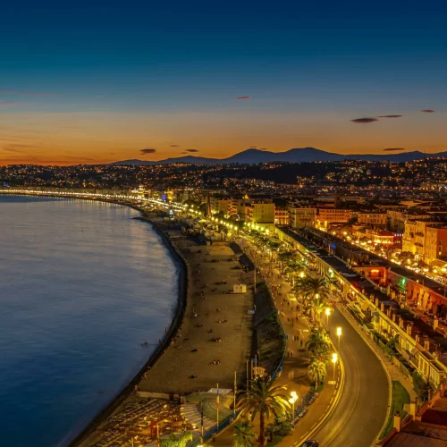 Ville de Nice de nuit, Guide MyTable