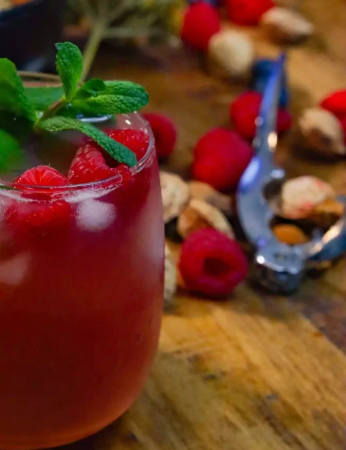 boisson rafraichissante préparée par maeva galbas