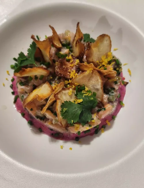 création culinaire de thomas de lecouturier